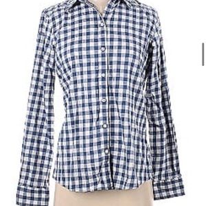 J. crew dress shirt flannel boy fit